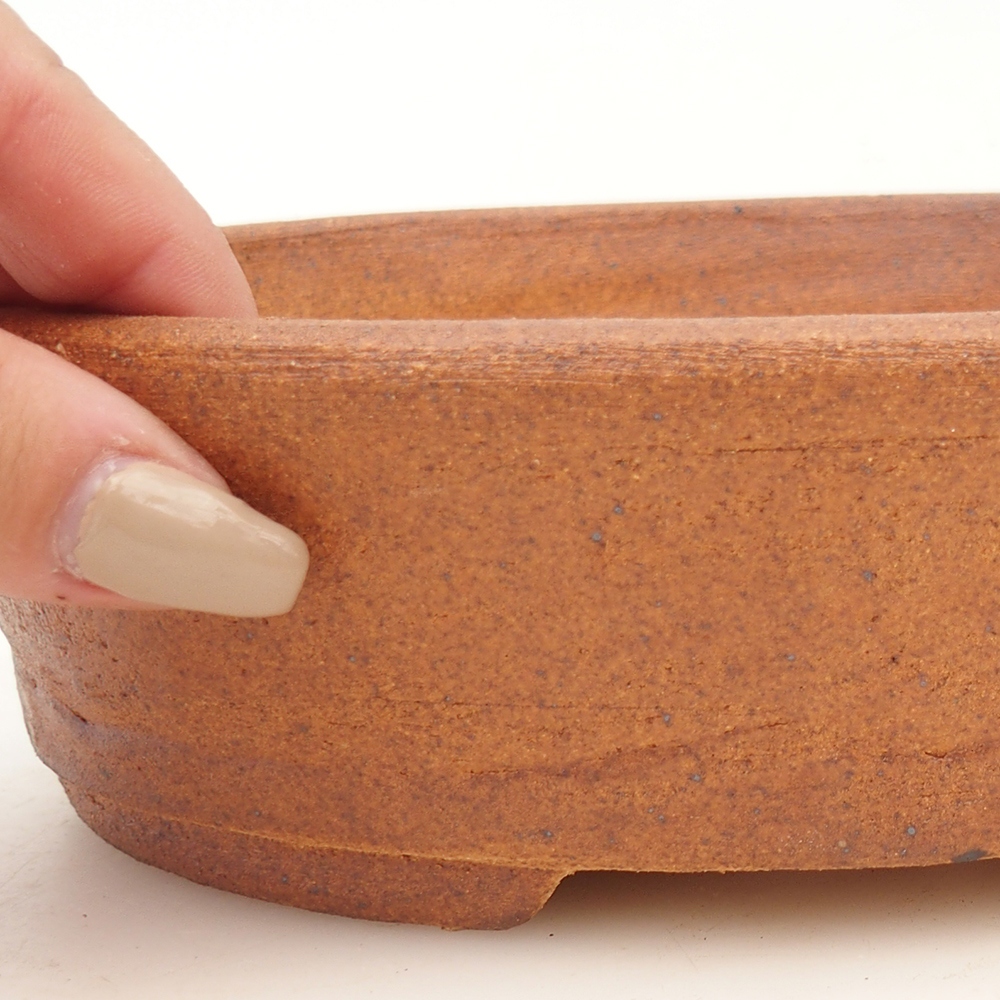 Cuenco bonsái 20 x 16 x 5,5 cm , color marrón