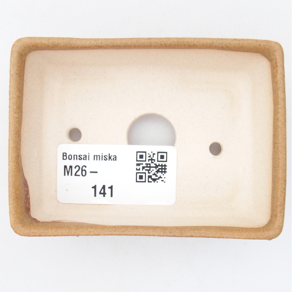 Cuenco mini bonsái 8 x 6 x 2,5 cm, marrón