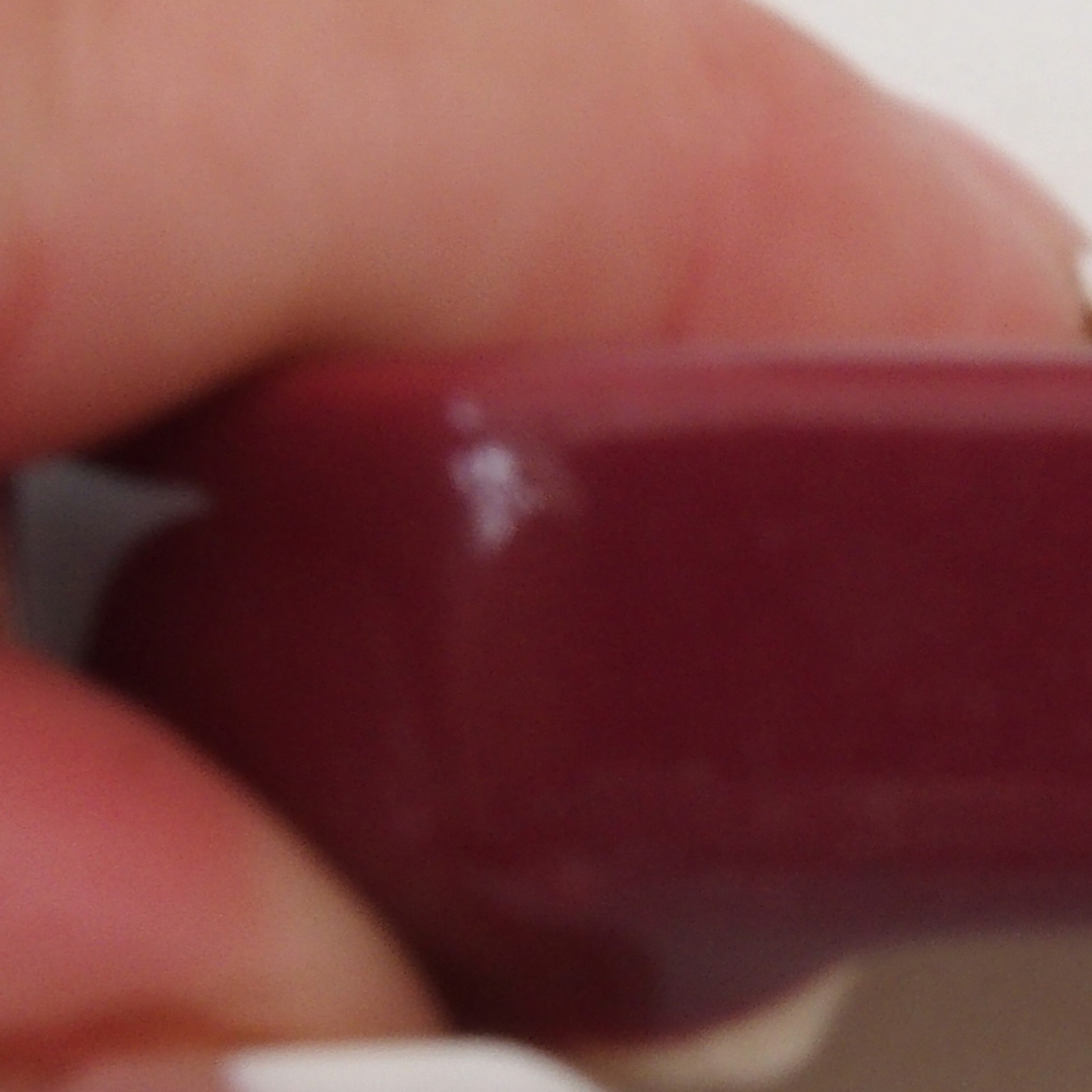 Mini cuenco bonsái 5,5 x 4 x 1,5 cm, color burdeos