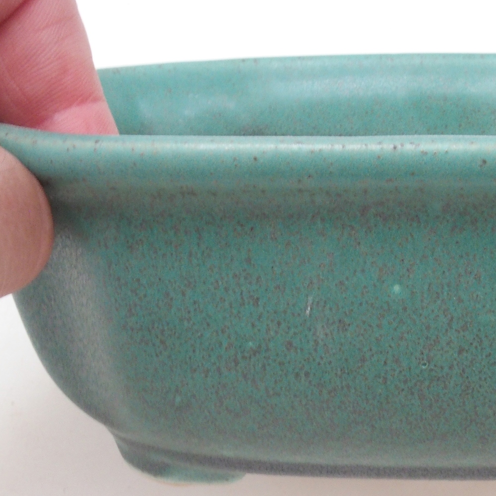 Cuenco bonsái H31 - 14 x 12 x 5,5 cm - verde