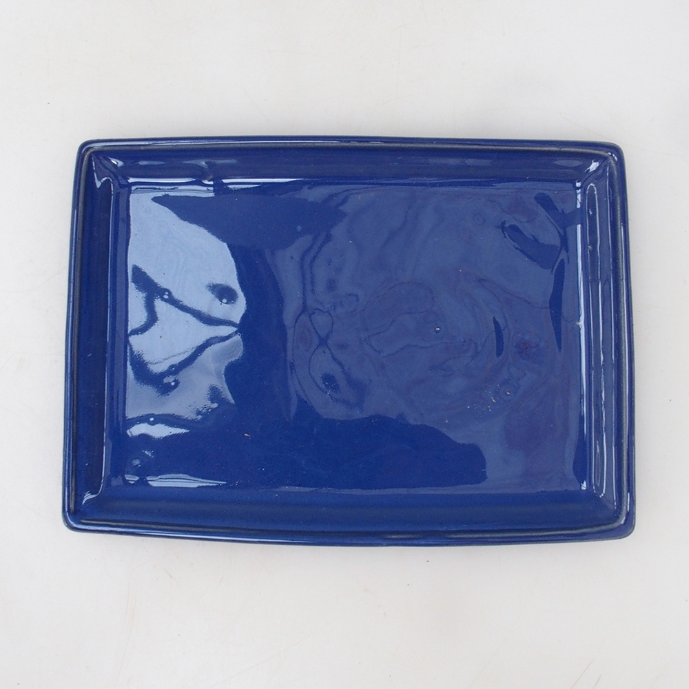 Platillo bonsái rectángulo 19,5 x 14 x 1,5 cm