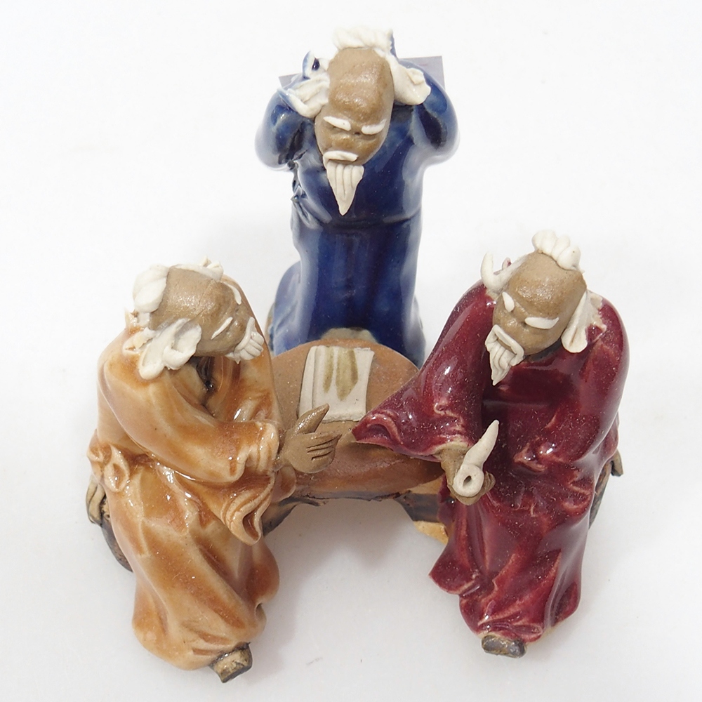 Estatuilla de cerámica - Sabios