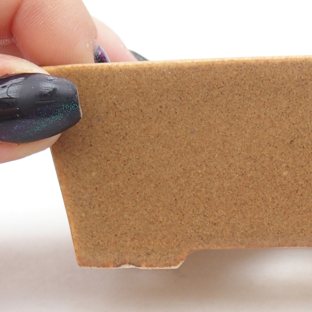 Cuenco mini bonsái 9 x 6,5 x 3,5 cm, marrón