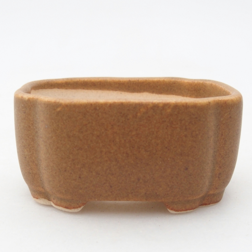Cuenco mini bonsái 6 x 5 x 3 cm, marrón