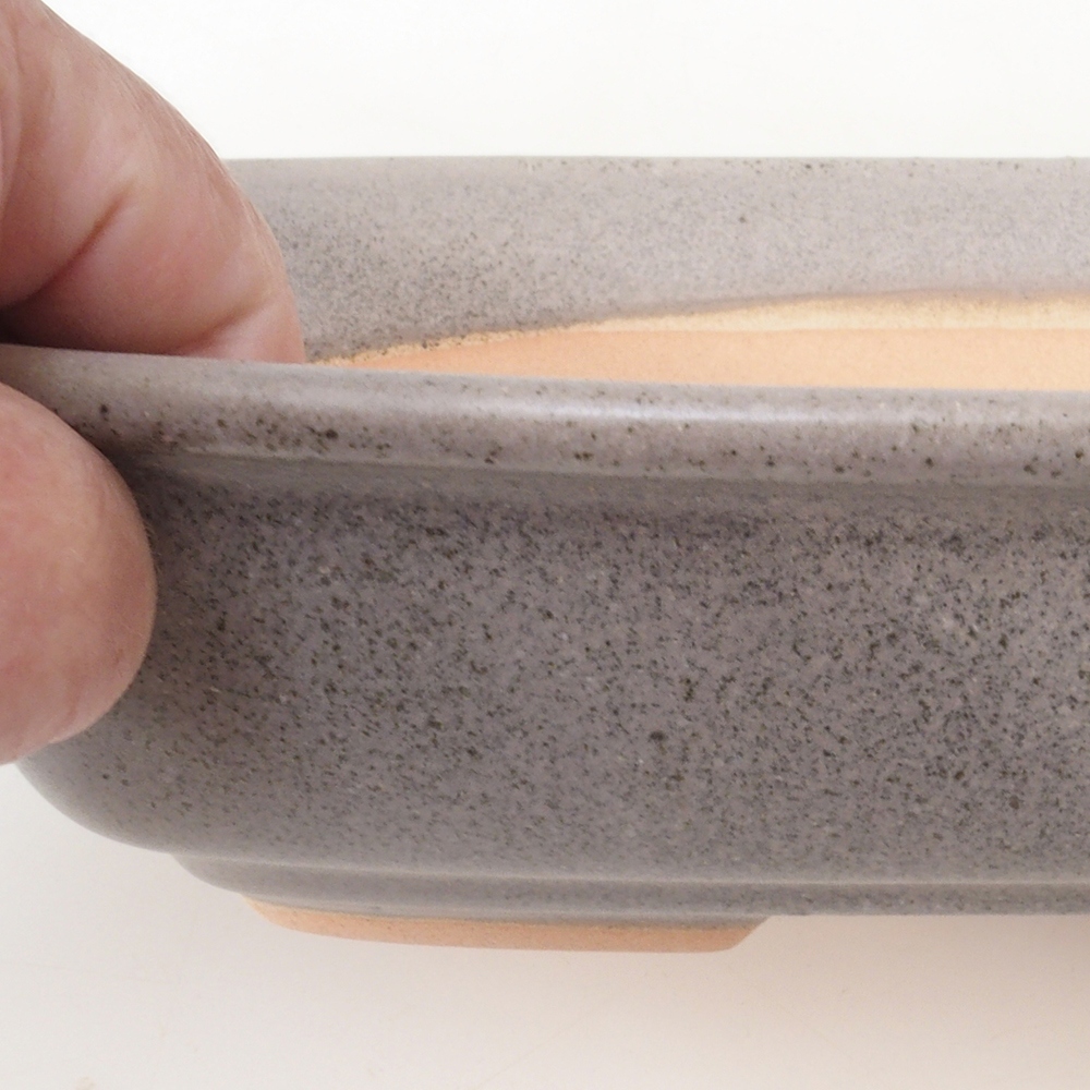 Cuenco bonsái H08 - 25 x 19,5 x 6 cm - beige