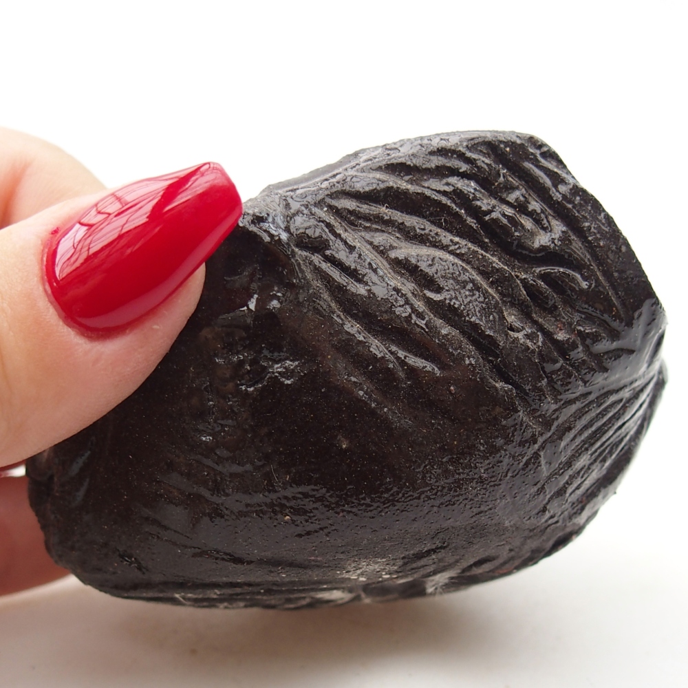 Concha de cerámica 7 x 7 x 5 cm , color negro