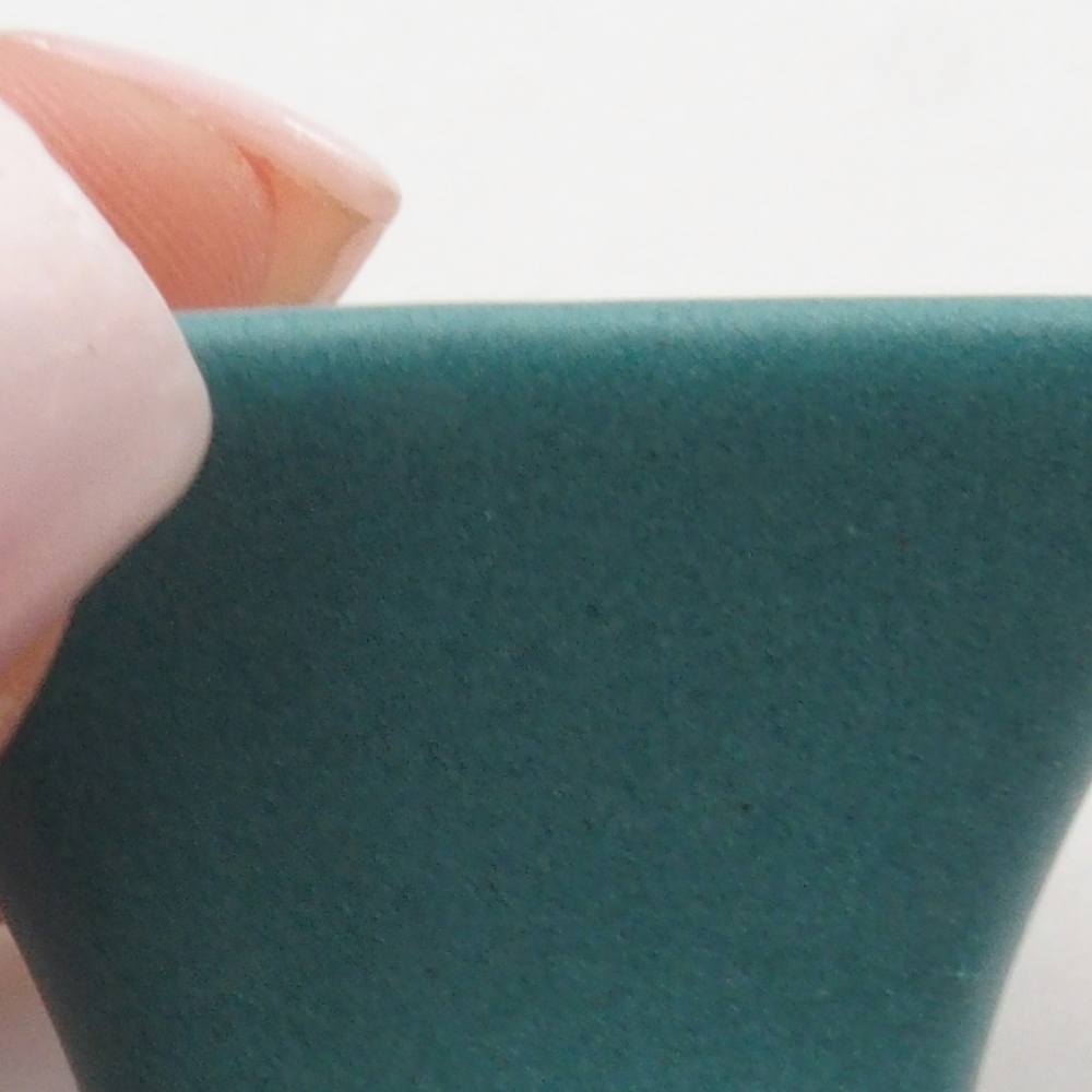 Cuenco bonsái de cerámica 6,5 x 5,5 x 4 cm, color azul