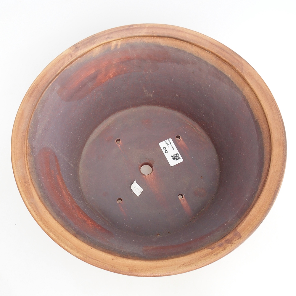 Cuenco bonsái de cerámica 32 x 32 x 14 cm, rosa