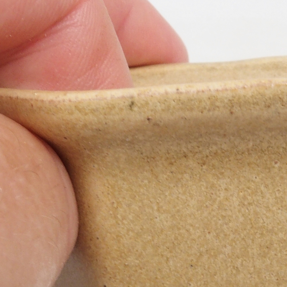 Mini cuenco bonsái 7 x 7 x 5 cm, marrón