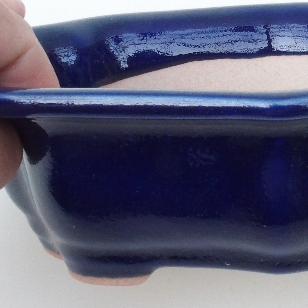 Cuenco bonsái H51 - 18 x 14 x 5 cm - azul