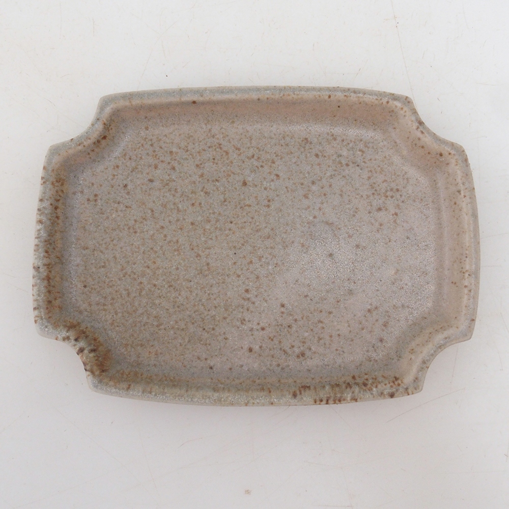 Platillo de cerámica H01 - 11,5 x 8 x 0,5 cm - beige