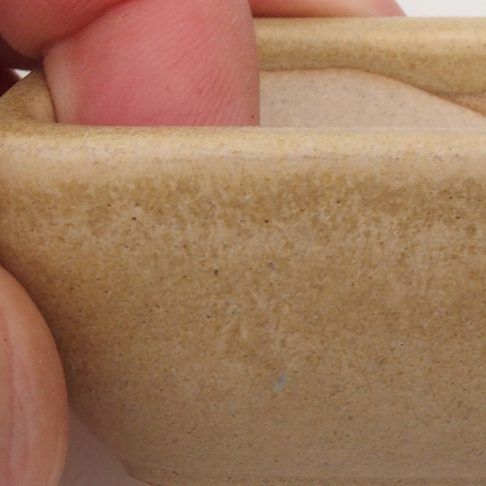 Cuenco mini bonsái 5,5 x 4,5 x 2,5 cm, marrón