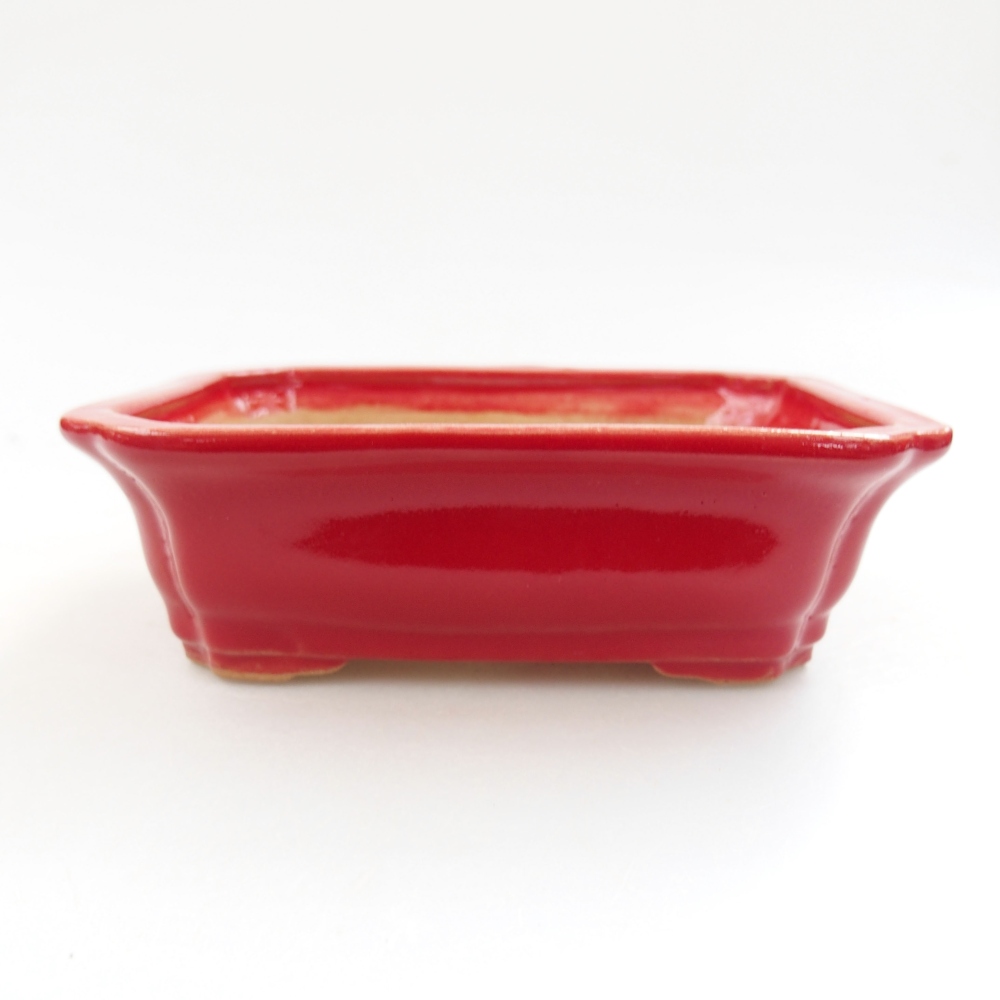 Cuenco bonsái de cerámica 22 x 17 x 5 cm, verde