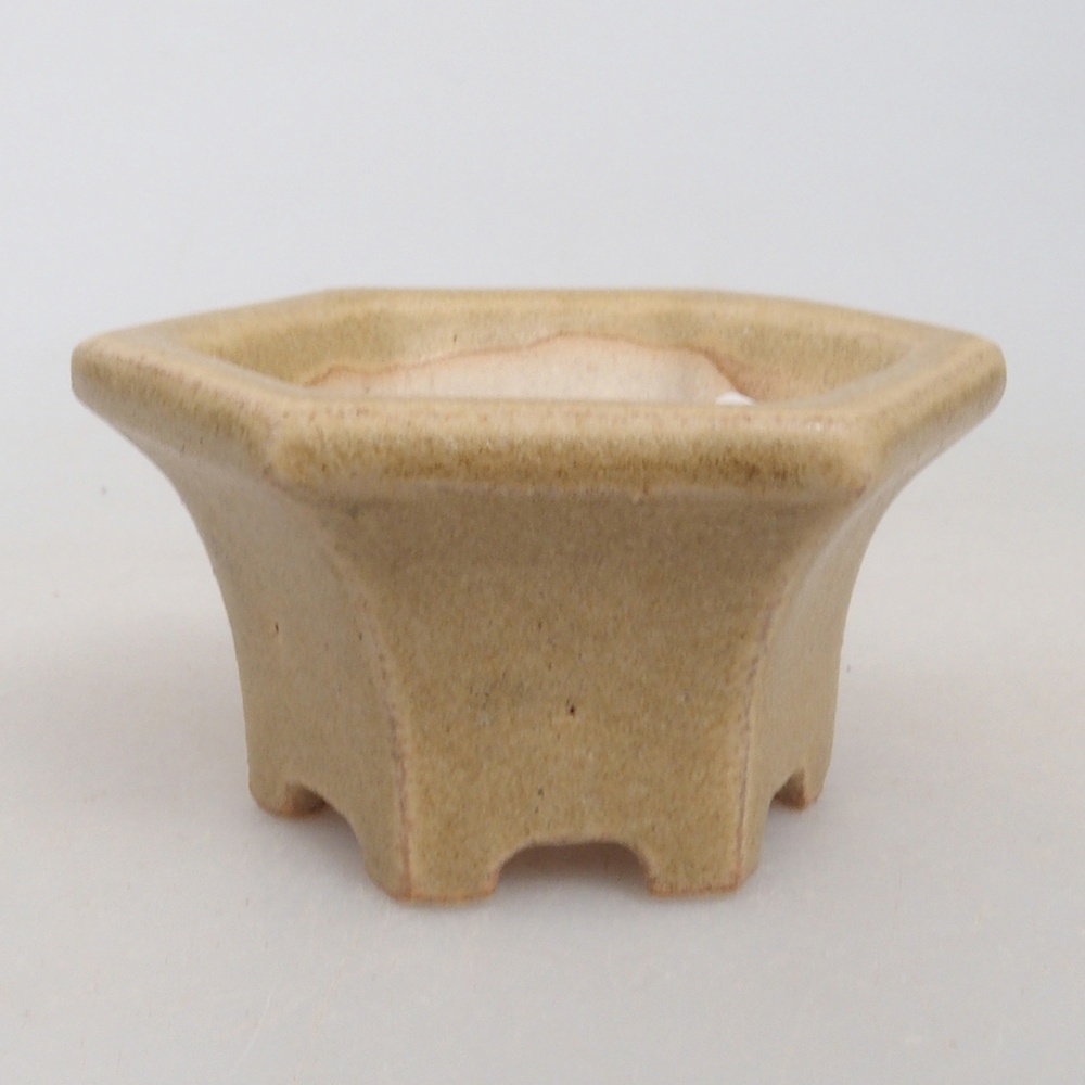 Cuenco mini bonsái 4,5 x 4,5 x 2,5 cm, marrón