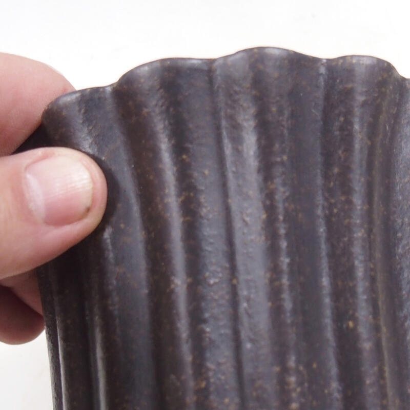 Cuenco bonsái 13 x 13 x 9,5 cm, marrón