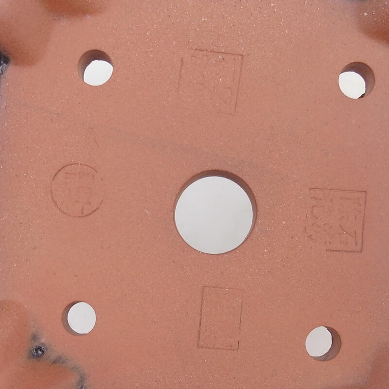 Cuenco bonsái 14,5 x 14,5 x 8,5 cm, color marrón