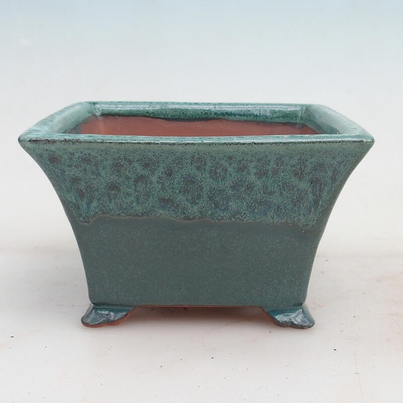 Cuenco bonsái 14,5 x 14,5 x 8,5 cm, verde