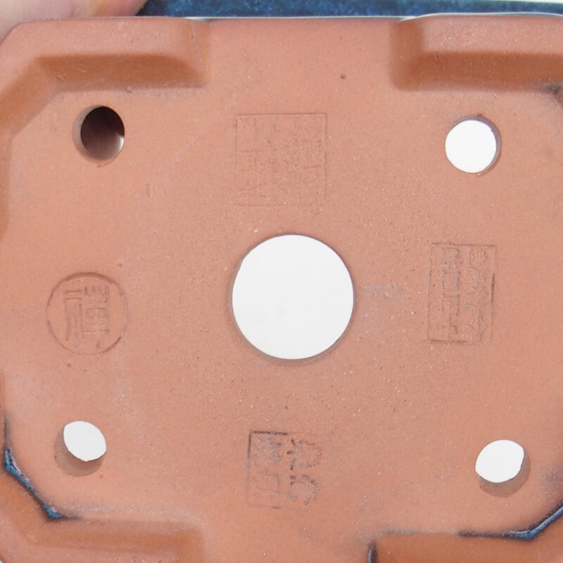 Cuenco bonsái 14 x 12 x 6 cm, color azul