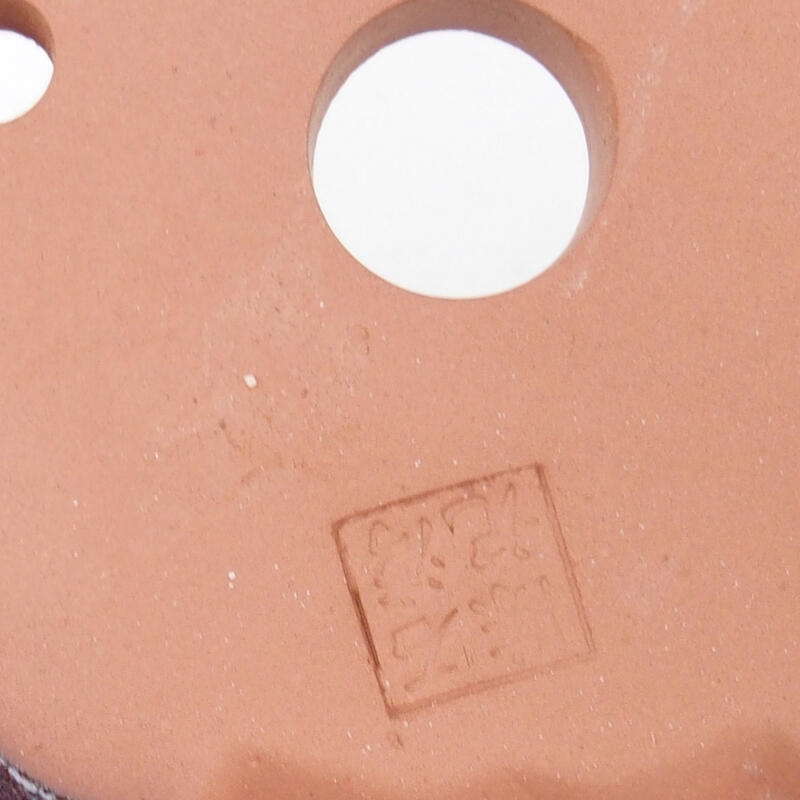 Cuenco bonsái 14 x 14 x 5,5 cm, verde