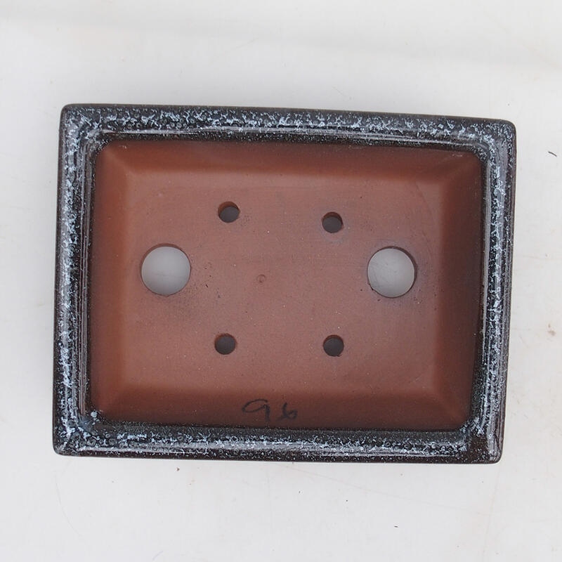 Cuenco bonsái 15 x 12 x 4 cm, marrón