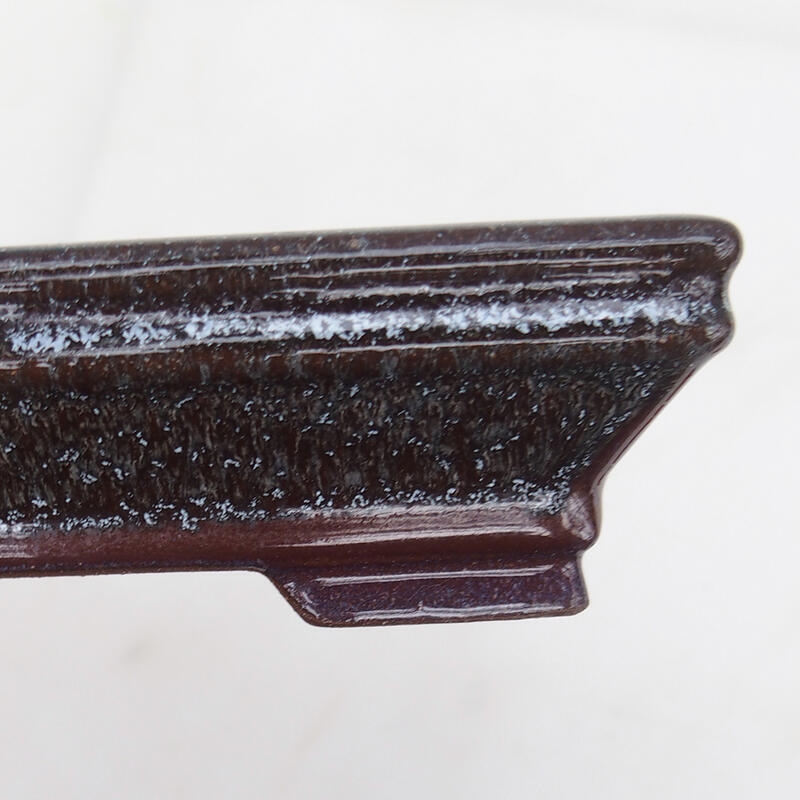 Cuenco bonsái 15 x 12 x 4 cm, marrón