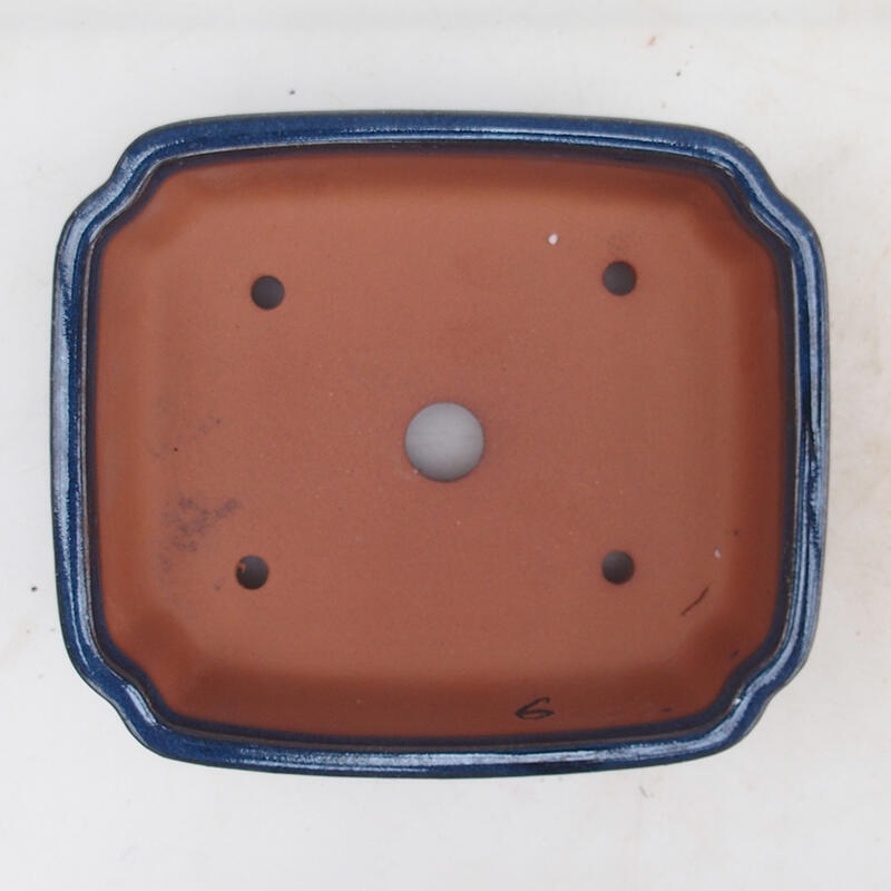 Cuenco bonsái 15 x 13 x 5 cm, color azul