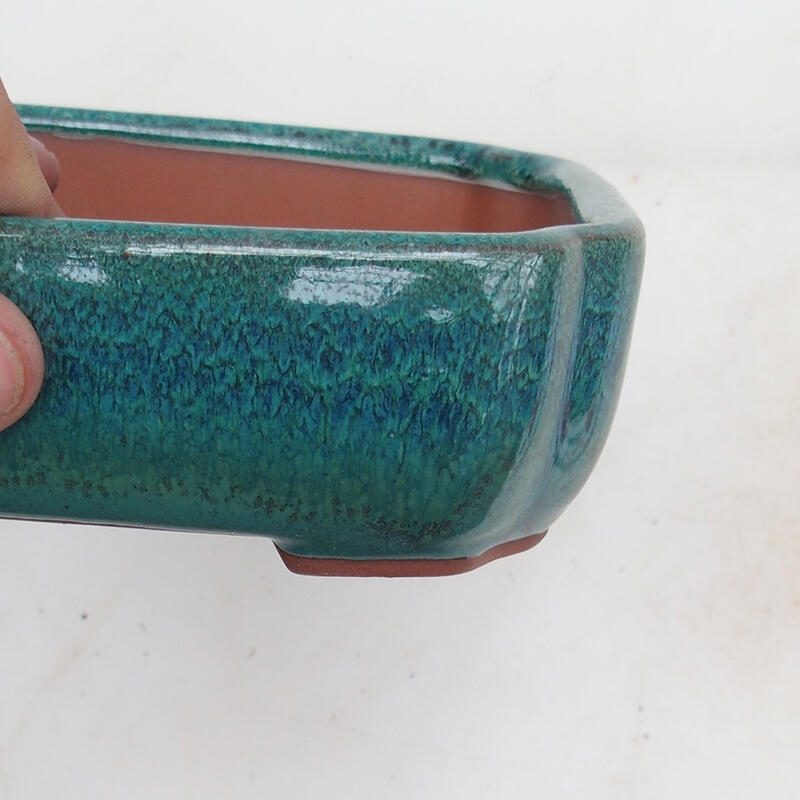 Cuenco bonsái 15 x 13 x 5 cm, verde