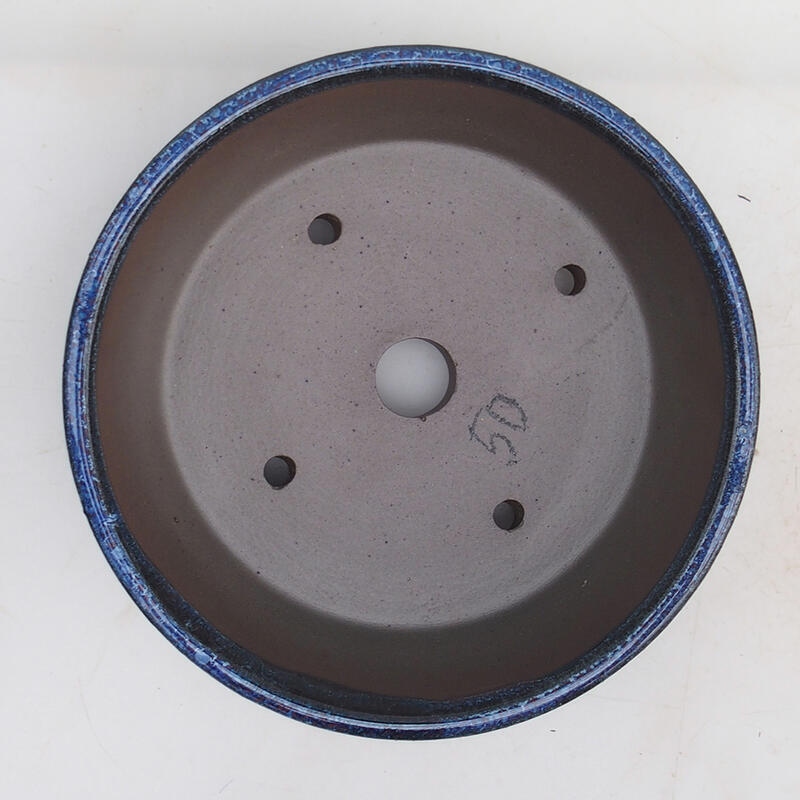 Cuenco bonsái 16 x 16 x 5 cm, color azul