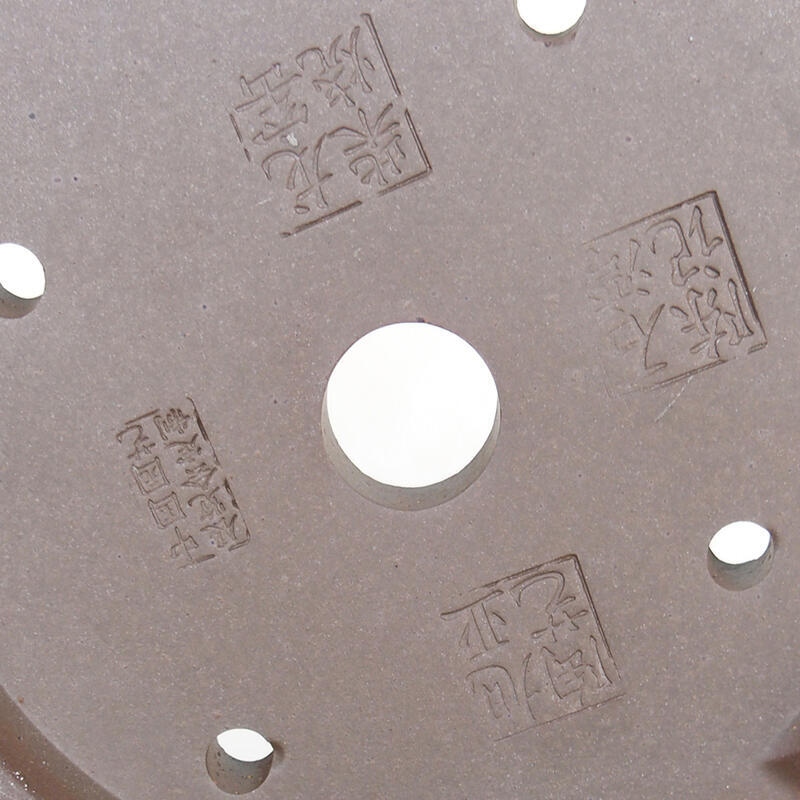 Cuenco bonsái 16 x 16 x 5 cm, color gris burdeos