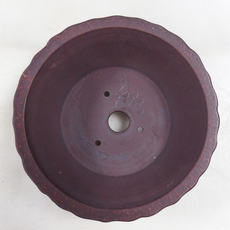 Cuenco bonsái 16 x 16 x 7 cm, marrón