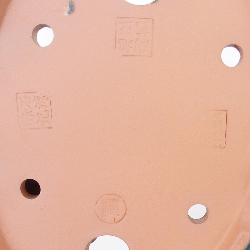 Cuenco bonsái 18,5 x 14,5 x 4,5 cm, verde