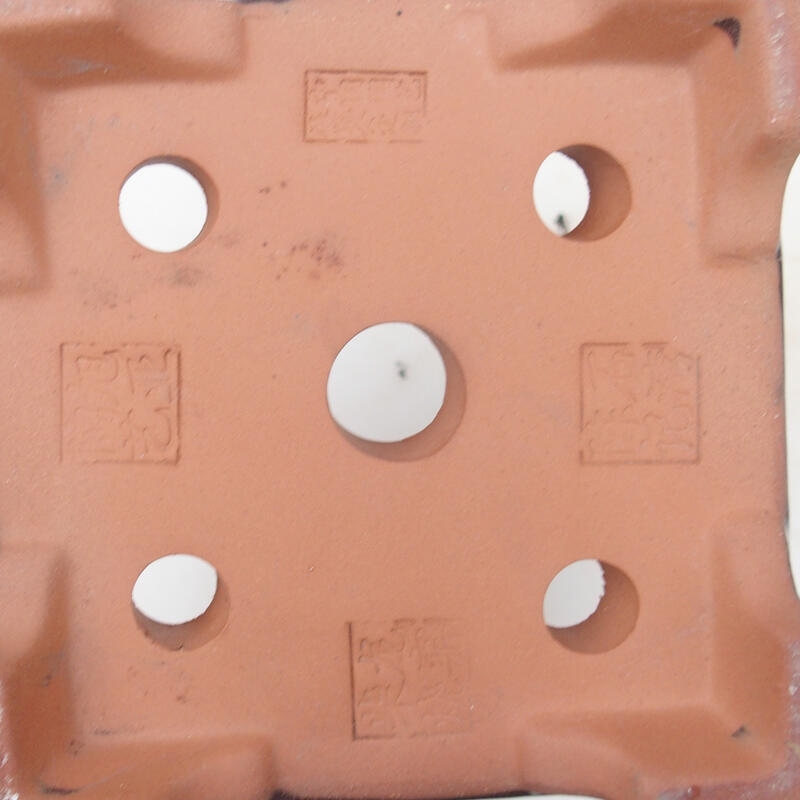 Cuenco bonsái 20 x 20 x 15,5 cm, marrón