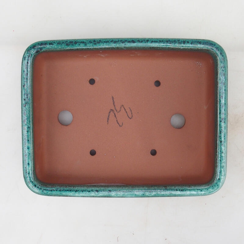 Cuenco bonsái 21,5 x 17 x 5,5 cm, verde