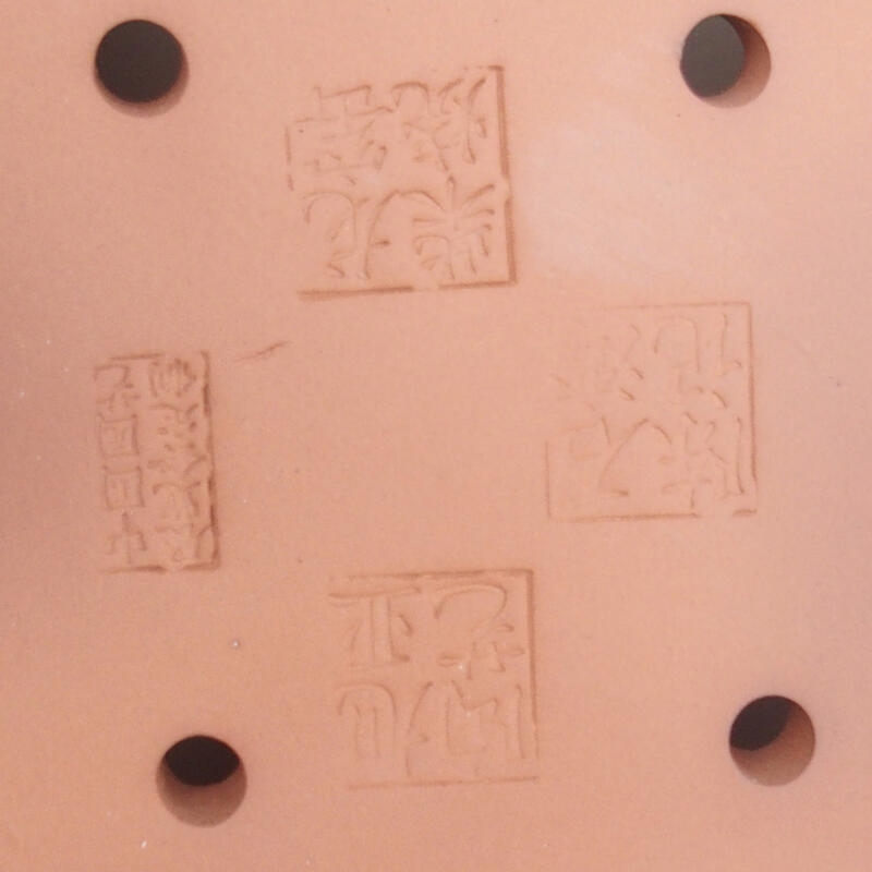 Cuenco bonsái 21 x 16 x 4,5 cm, marrón