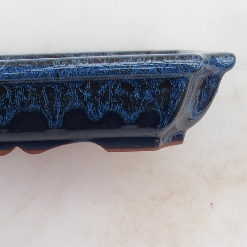 Cuenco bonsái 22 x 16,5 x 4 cm, color azul