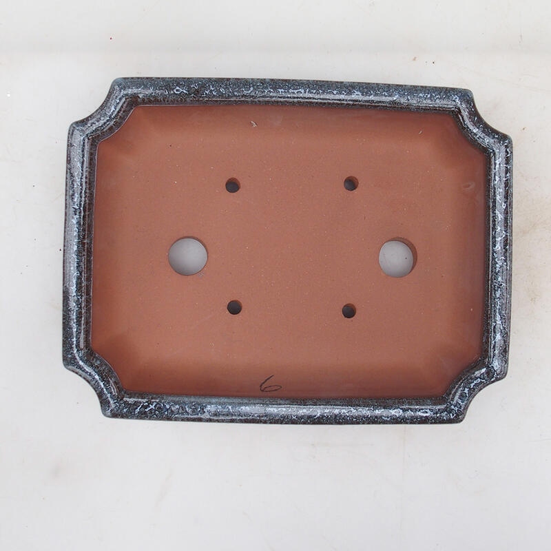 Cuenco bonsái 22 x 16,5 x 4 cm, burdeos