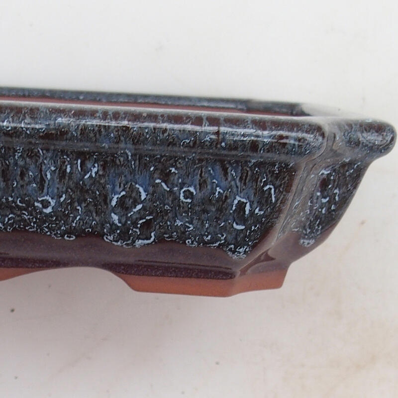 Cuenco bonsái 22 x 16,5 x 4 cm, burdeos