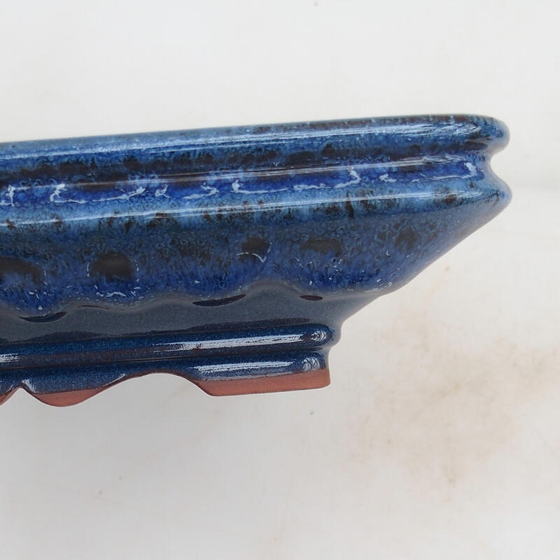 Cuenco bonsái 22 x 17 x 5,5 cm, color azul