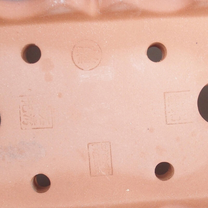 Cuenco bonsái 22 x 17 x 5,5 cm, color azul