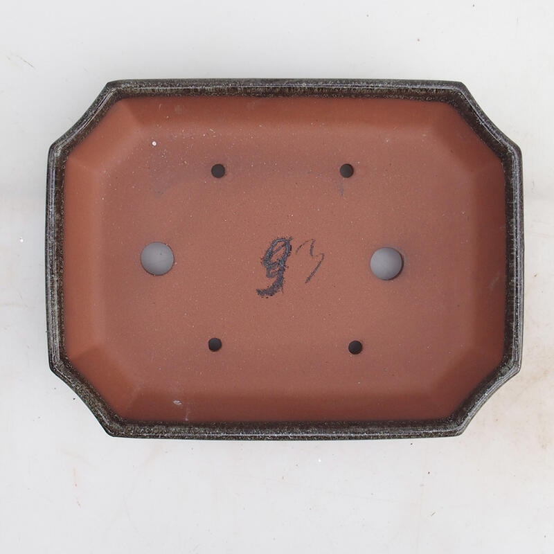 Cuenco bonsái 23 x 17,5 x 4,5 cm, marrón