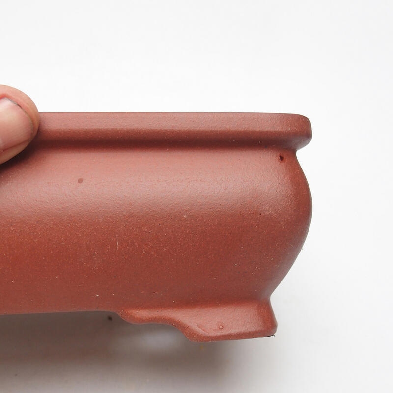 Cuenco bonsái 23 x 18 x 7,5 cm, color teja