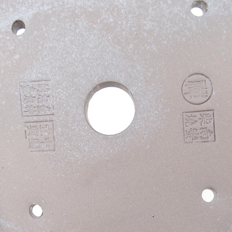 Cuenco bonsái 23 x 23 x 7,5 cm, color natural