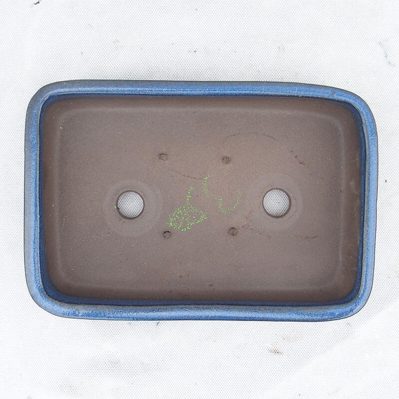 Cuenco bonsái 25 x 17 x 5 cm, color azul