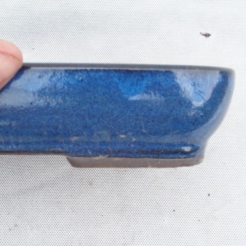 Cuenco bonsái 25 x 17 x 5 cm, color azul