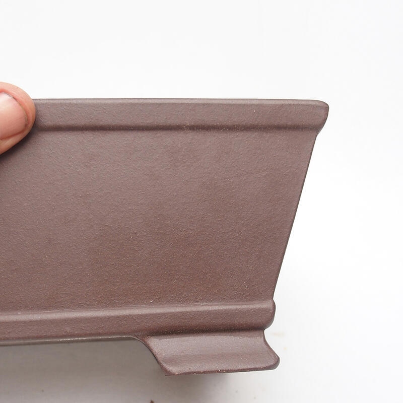 Cuenco bonsái 25 x 18 x 10 cm, marrón