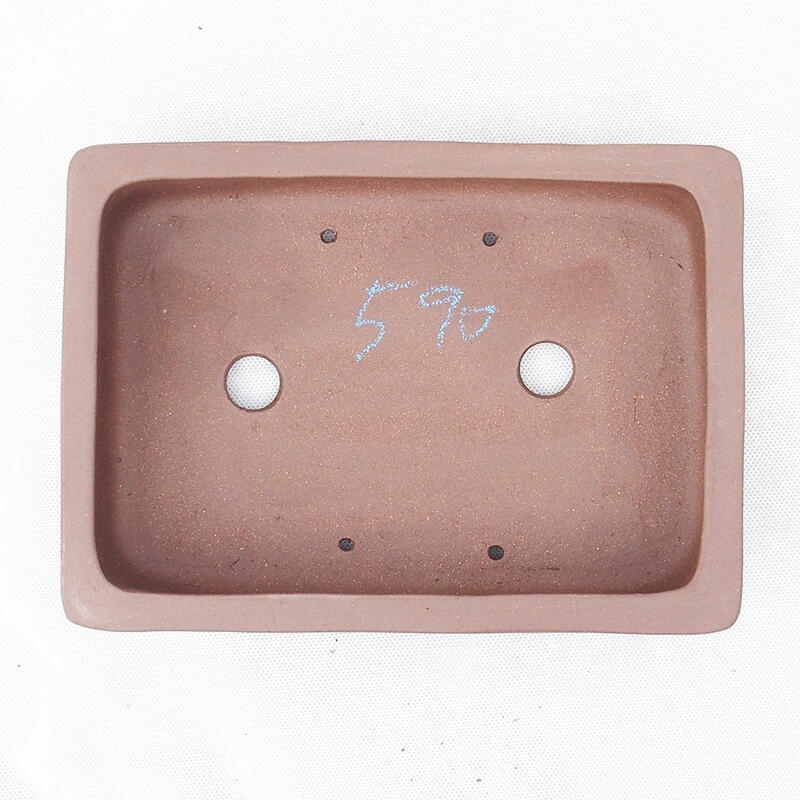 Cuenco bonsái 25 x 18 x 6 cm, marrón