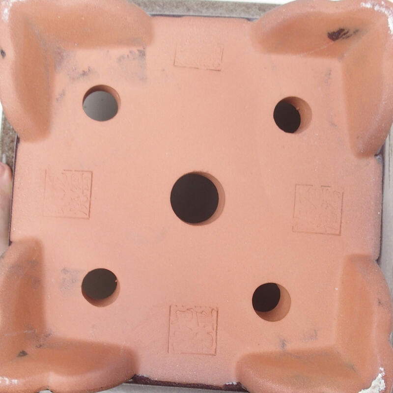 Cuenco bonsái 27 x 27 x 14,5 cm, marrón