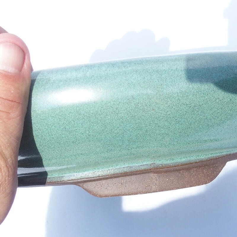 Cuenco bonsái 28 x 28 x 7 cm verde