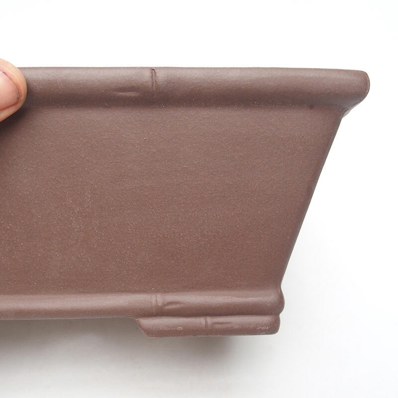 Cuenco bonsái 29 x 19 x 11 cm, marrón