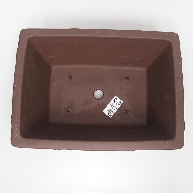 Cuenco bonsái 29 x 19 x 11 cm, marrón